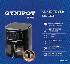 Freidora de aire Gynipot GY-818 5 L con ventana