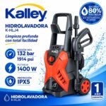 Hidrolavadora Kalley 1400 W 132 bar