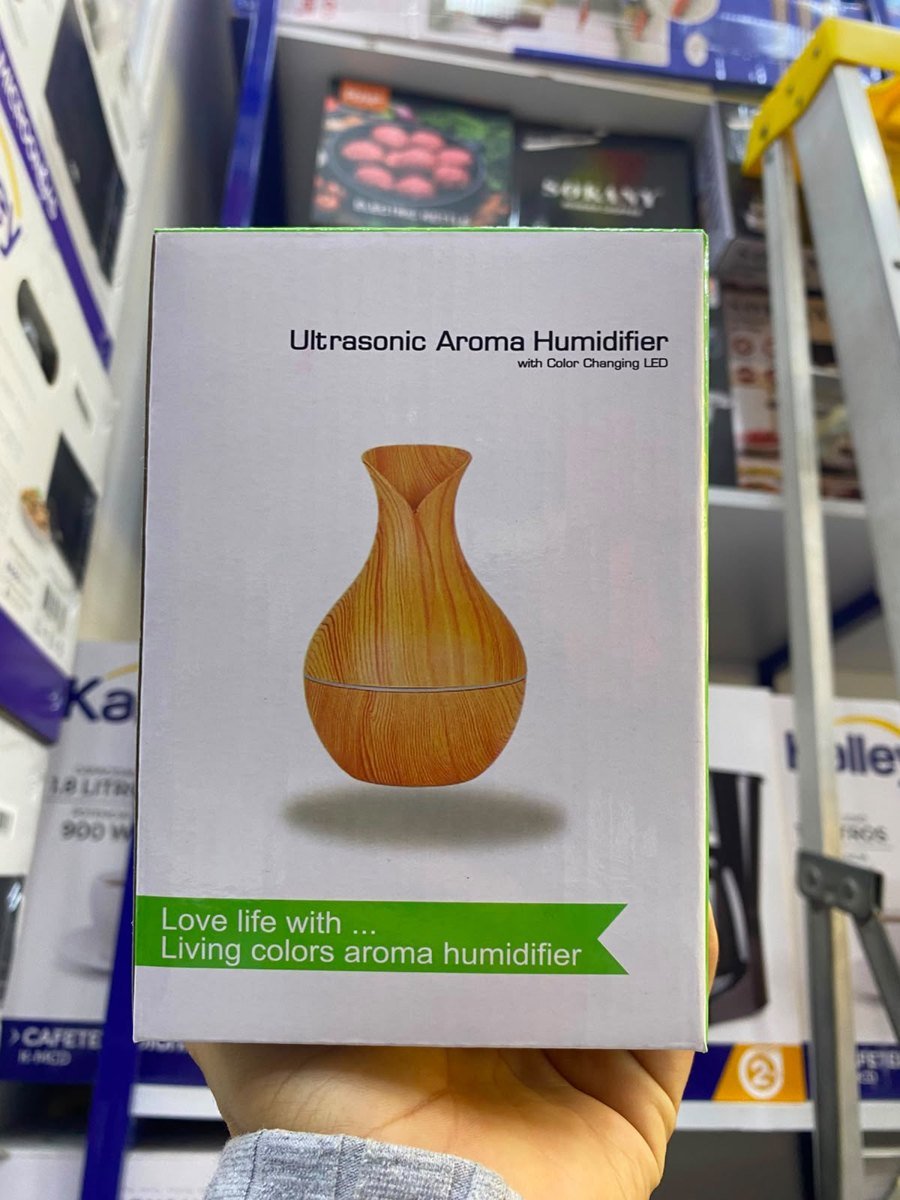 Humidificador ultrasónico tipo jarrón