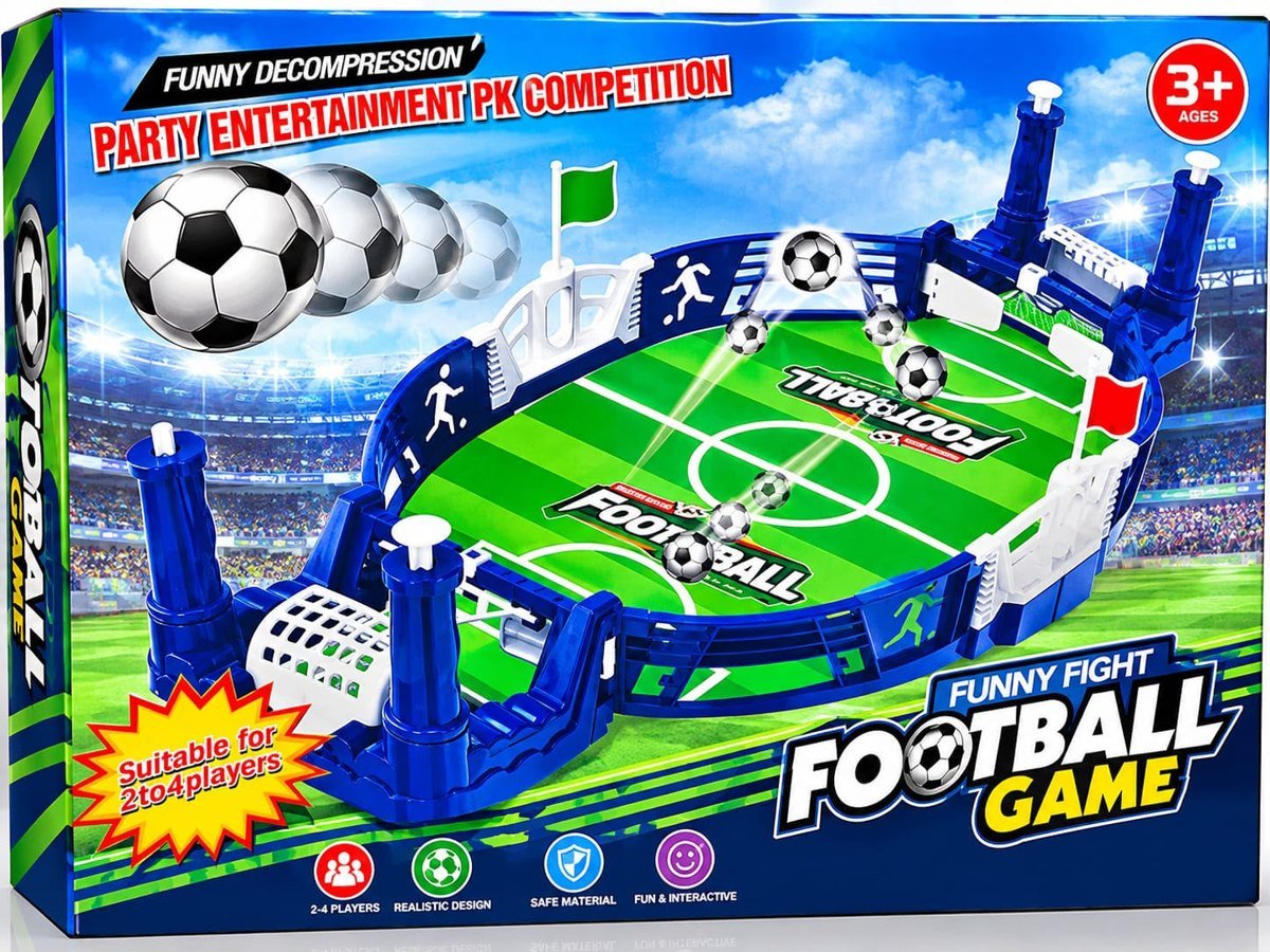 Juego de mesa de fútbol para niños