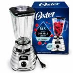 Licuadora Oster cromada 1000 W vaso de vidrio