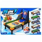 Mesa de juegos 5 en 1
