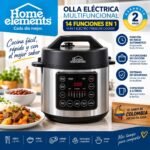 Olla eléctrica multifuncional Home Elements 6 L 14 en 1