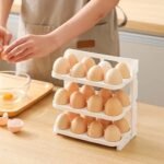 Organizador de huevos apilable 3 niveles