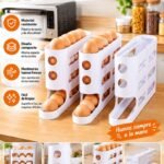 Organizador de huevos en cascada para 30 huevos