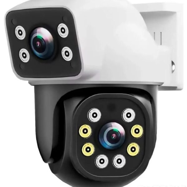 Cámara de seguridad 360° doble lente