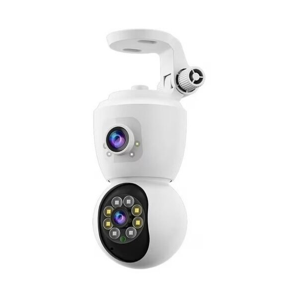 Cámara de seguridad doble lente 3 MP
