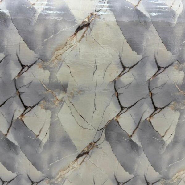 Papel tapiz adhesivo efecto mármol gris