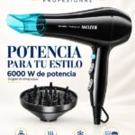 Secador de cabello Mozer MZ-9953 con difusor