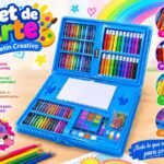 Set de arte maletín creativo 208 piezas