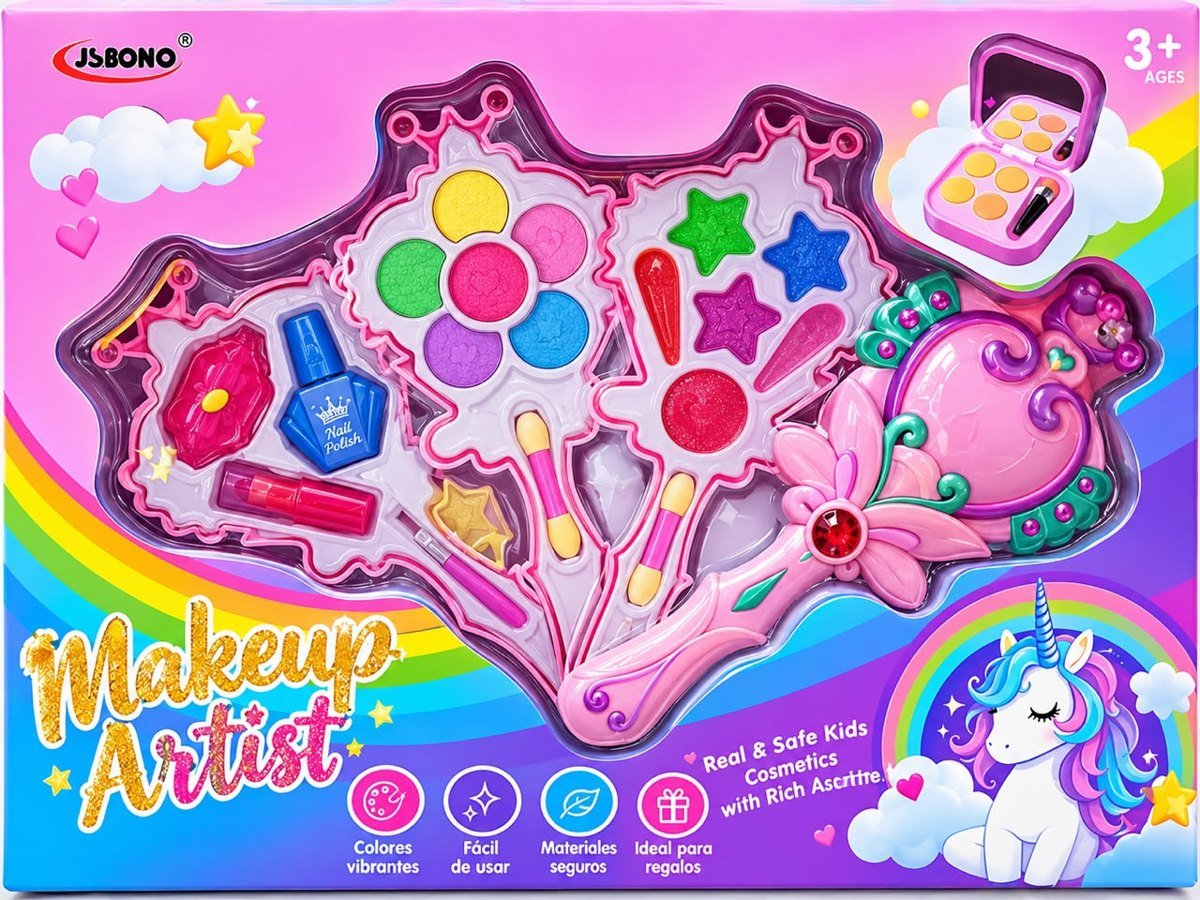 Set de maquillaje infantil Makeup Artist