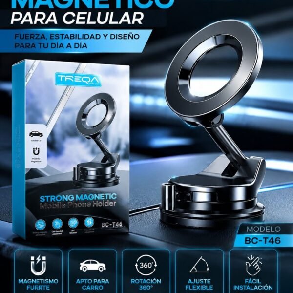 Soporte magnético para celular Treqa