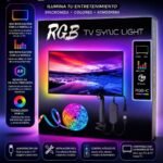 Tira LED RGB para TV con sincronización