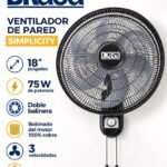 Ventilador de pared DKASA Simplicity 18"